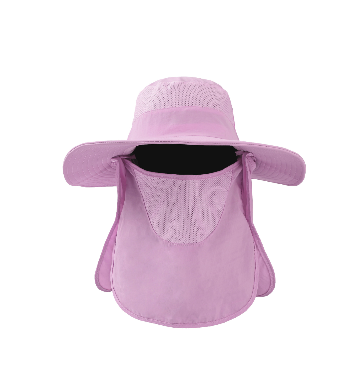 Unisex Quick-Drying Boonie Hat with Face Mask