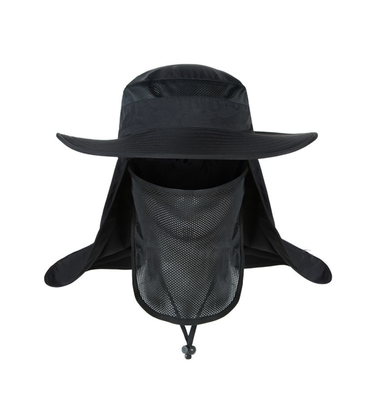 Unisex Quick-Drying Boonie Hat with Face Mask